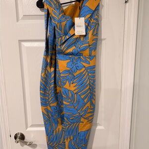 Beautiful Lavish Alice Palm Print Dress